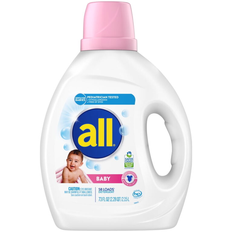 all Baby Liquid Laundry Detergent â 58 Loads / 73 oz / Gentle on Sensitive Skin / Hypoallergenic