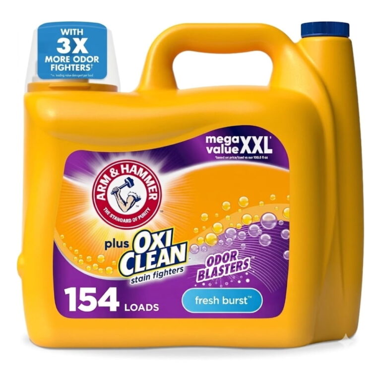 ARM & HAMMER Plus OxiClean featuring Odor Blasters Liquid Laundry Detergent â 200.2 Fl Oz / Fresh Burst