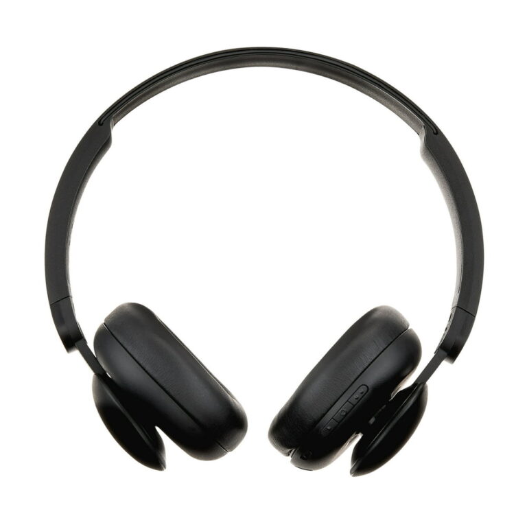 onn Wireless On-ear Headphones featuring Bluetooth â Black